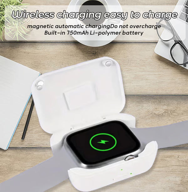 š„Portable Watch Wireless Charging Bank