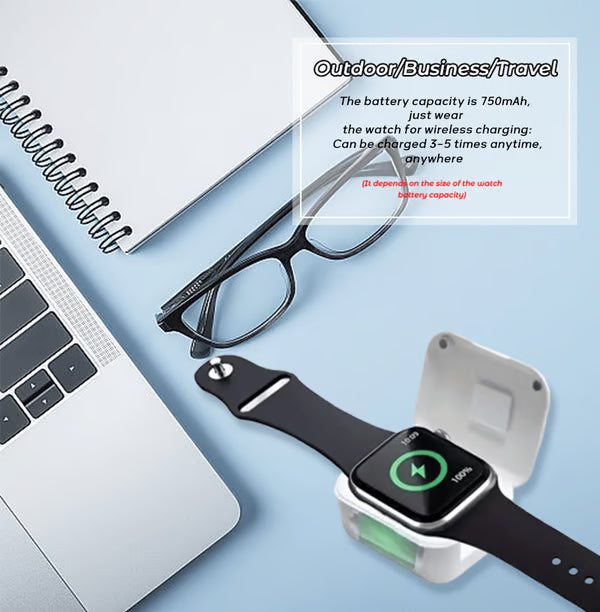 š„Portable Watch Wireless Charging Bank